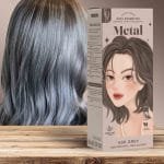 Kota Cosmetics Permanent Hair Color Cream Metal (Ash Grey)