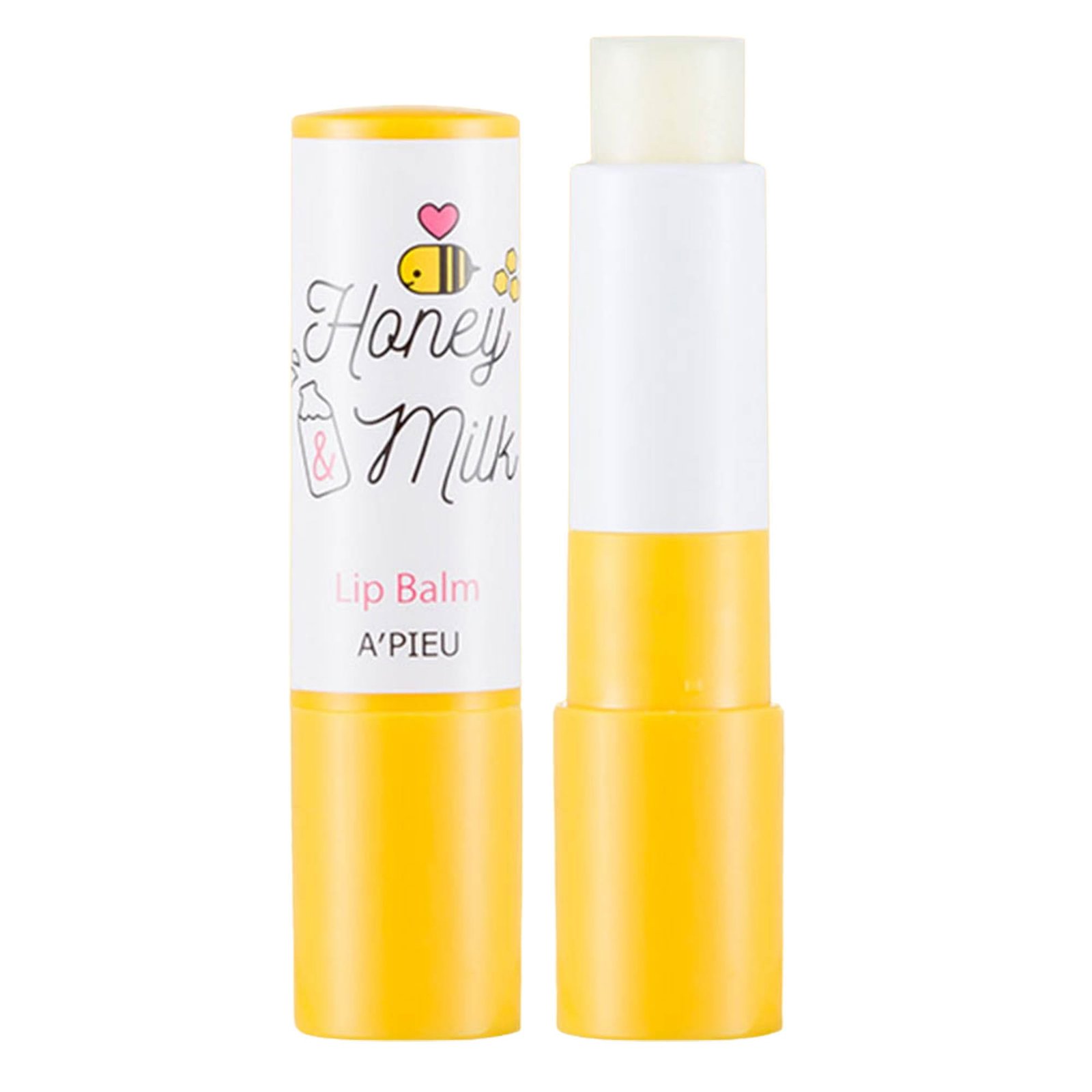 A’pieu Honey & Milk Lip Blam – 17g A’pieu Honey & Milk Lip Blam 17g - Image 1