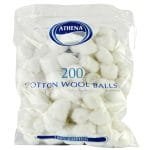 Athena 200 Cotton Balls White