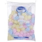 Athena Mix Colour Cotton Wool Balls 100 Pcs