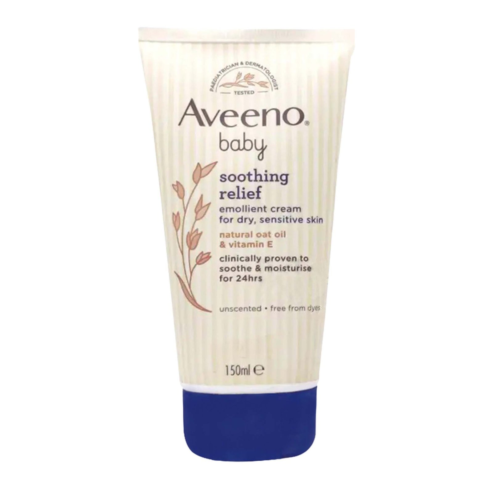 Aveeno Baby Soothing Relief Emollient Cream – 150ml Aveeno Baby Soothing Relief Emollient Cream 150ml - Image 1