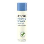 Aveeno Positively Smooth Shave Gel 198gm