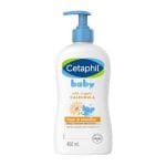 Cetaphil Baby Calendula Wash & Shampoo 400ml