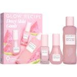 Glow Recipe Dewy Skin Goals Holiday Kit Watermelon Glow Niacinamide Dew Drops (40ml) PHA+AHA Pore-Tight Toner (150ml) Pink Juice Face Moisturizer (25ml)