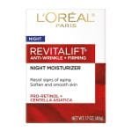 L’Oreal Paris RevitaLift Anti Wrinkle + Firming Night Moisturizer 48gm