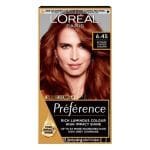 L'Oreal Preference Infinia 6.45 Brooklyn Intense Copper Auburn Hair Dye