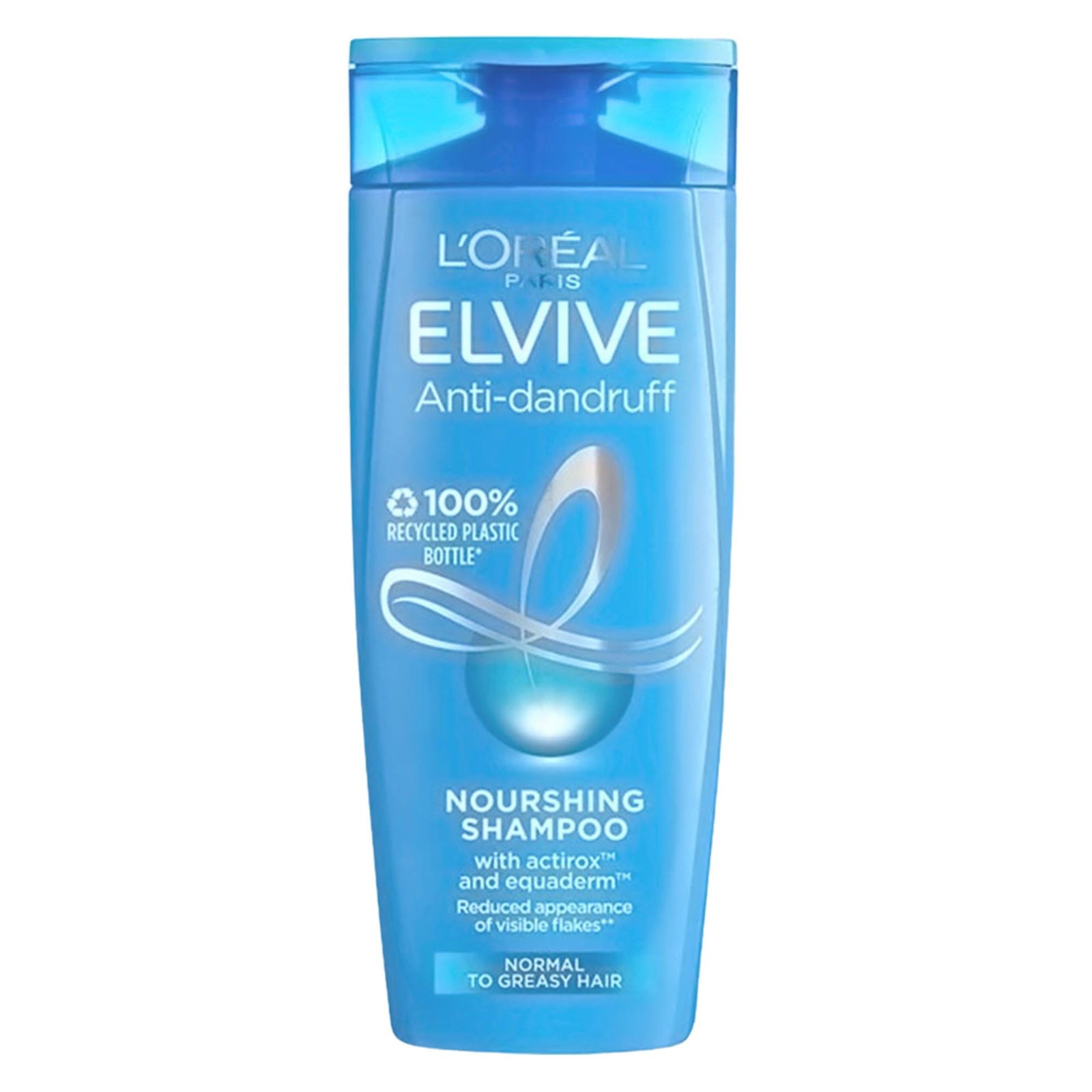 Loreal Elvive Anti Dandruff Nourishing Shampoo with actirox and equaderm for Normal to Greasy Hair 400ml Loreal Elvive Anti Dandruff Nourishing Shampoo with actirox and equaderm for Normal to Greasy Hair 400ml - Image 1