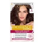 Loreal Excellence Triple Care Cream Colour Natural Dark Brown 4