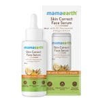 Mamaearth skin correct face serum with niacinamide and ginger extract for acne marks and scars 30ml