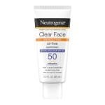 NEUTROGENA Clear Face Break-Out Free Liquid Lotion Sunscreen SPF 50