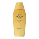 Rohto Skin Aqua Super Moisture Gel Gold Sunscreen SPF50+ PA++++ 110g