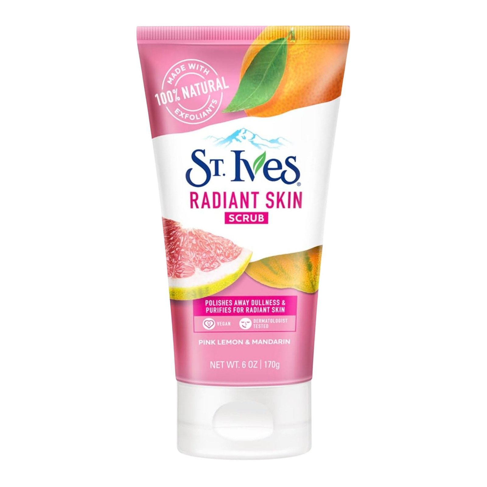 St. Ives Radiant Skin Pink Lemon & Mandarin Orange Scrub - 170gm St. Ives Radiant Skin Pink Lemon & Mandarin Orange Scrub - 170gm - Image 1