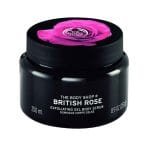 The Body Shop British Rose Exfoliating Gel Body Scrub 250ml