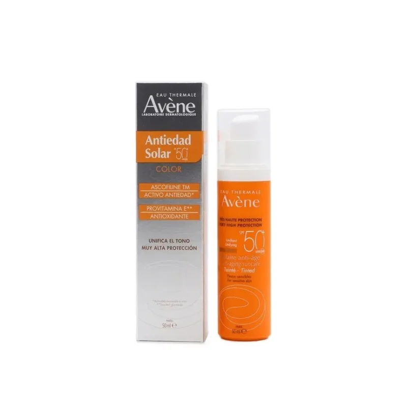 Avene Antiedad Solar SPF 50+ con Fluide 50ml