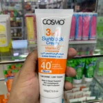 Cosmo 3 in 1 Vitamin C + Niacinamide Sunblock Cream SPF 40 PA+++ 100g